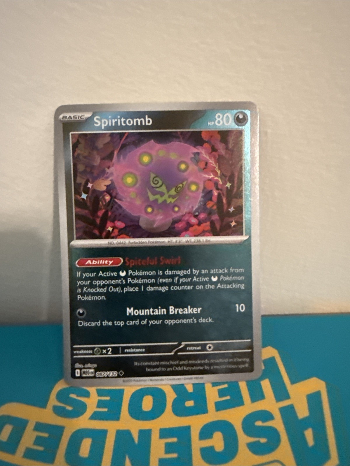 Spiritomb 087/132 Me01: Mega Evolution Reverse Holo