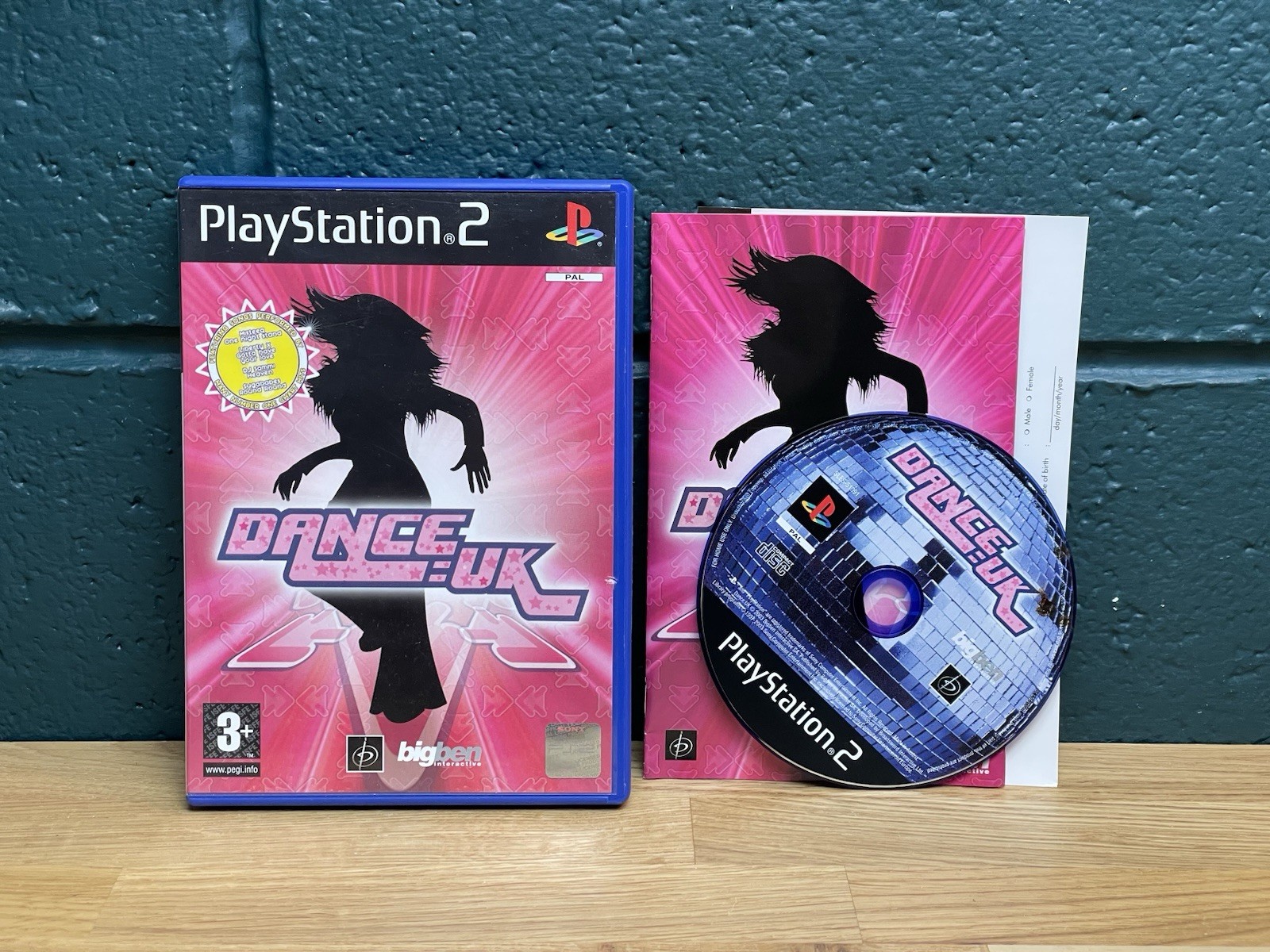 Dance UK For Playstation 2 PS2 Complete CIB PAL 2003