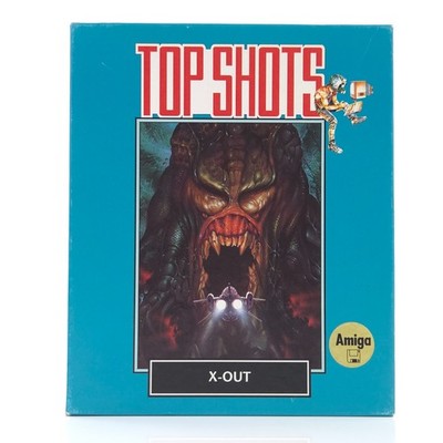 Commodore Amiga: X-OUT - Top Shots OVP (CBM DISK PAL) 1991 Softgold