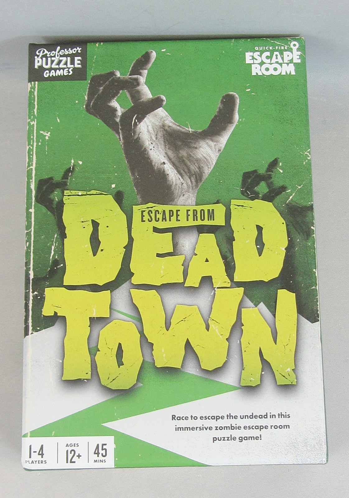 Escape From Dead Town • Zombie Escape Room Game • Professor Puzzle 12+