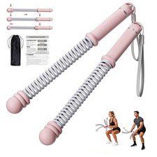 Adjustable Ropeless Battle Ropes, Portable Cordless Battle Ropes for Home Gym...