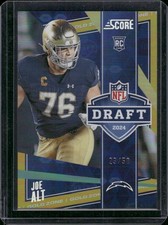 2024 Score #5 Joe Alt NFL Draft Showcase #/100