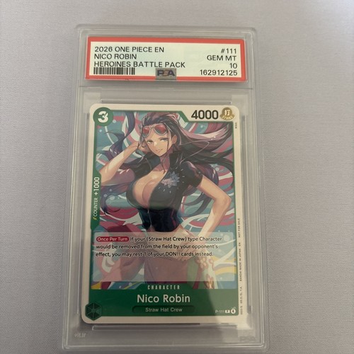 Nico Robin (Heroines Battle Pack) graded PSA 10 for sale on eBay