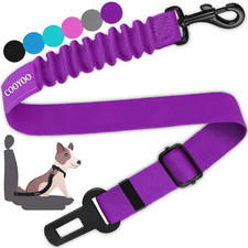 Dog Seat Belt,Retractable Dog Car Harness Seat Belt for Car Adjustable Pet Safet