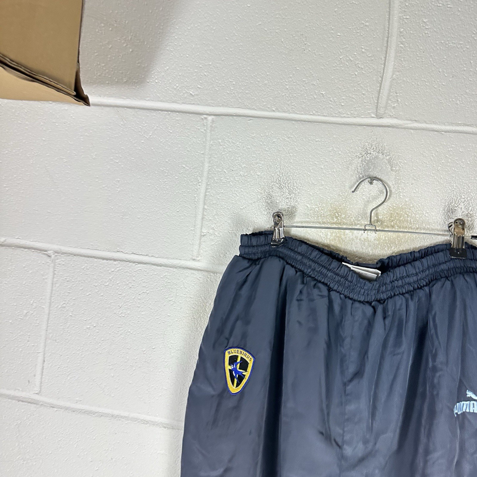 Vintage Cardiff City Tracksuit Bottoms Mens Large Blue Puma Football Retro Y2K* thumbnail 5