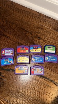 Leap Frog Leap Pad Game Cartridges  Vintage Early 2000 s Lot Of 10 Different
