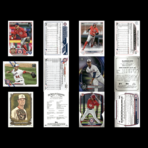Washington Nationals Lot 79 Cards Refractors,Prizms,RCs,1sts Topps Panini MLB - Picture 9 of 16
