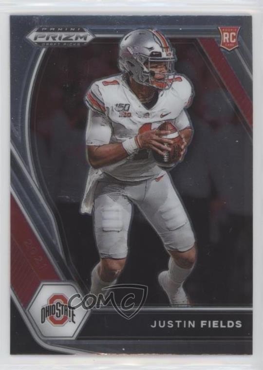 2021 Panini Prizm Draft Picks Justin Fields #121 0r2f
