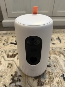 eufy Pet Camera for Cats White Motion Detector Night Vision Interactive