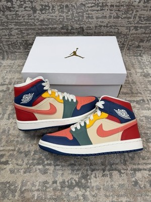 Größe 3,5 - Nike Air Jordan 1 Mid SE Mehrfarbig DN3738-400