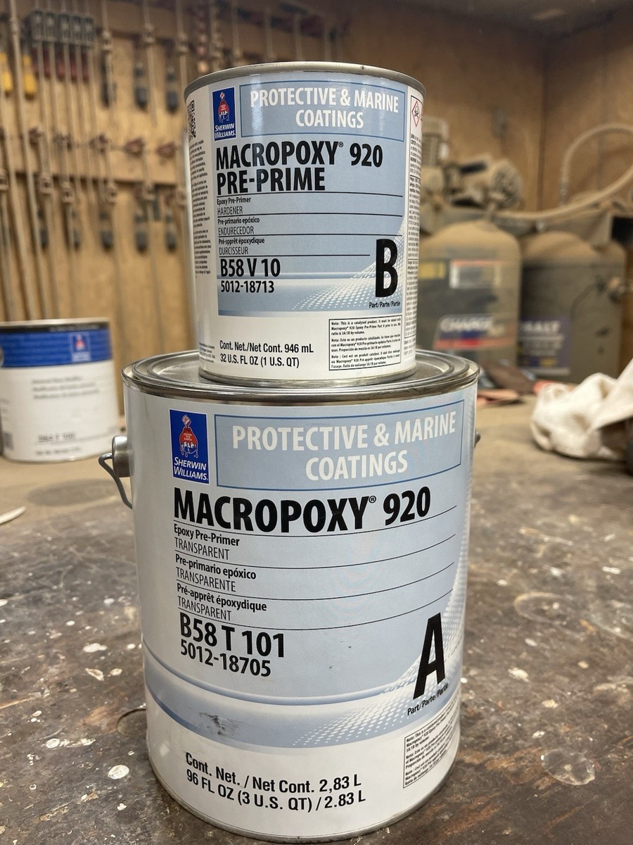 Sherwin Williams Macropoxy 920 Transparent Epoxy Pre Primer