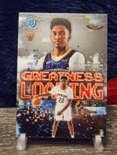 2025-26 Bowman Basketball Derik Queen Greatness Loading RC #GL-13