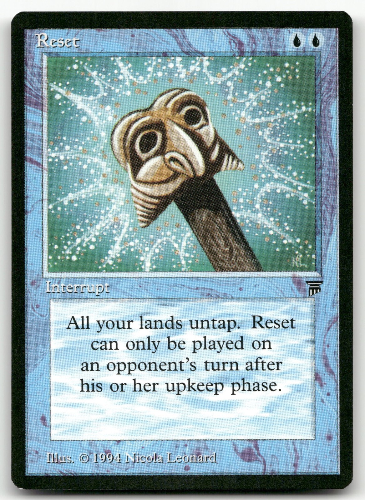 Reset (NM) Legends LEG Magic MTG