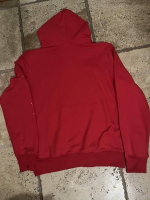 Sp5der Worldwide Red Angel Number 555 Hoodie Red size S | eBay