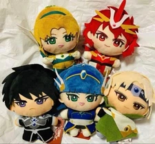 Magic Knight Rayearth Minikore Plush Doll Mascot 15cm Set of 5 SK Japan