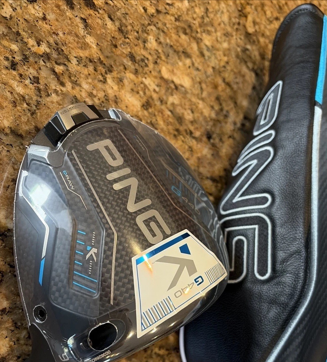 100% Authentic 2026 PING G440 K "High MOI" Driver "HEAD & Cover ONLY" 9°