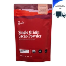 Organic Unsweetened Cacao Powder with Rich Dark Chocolate Flavor NEW