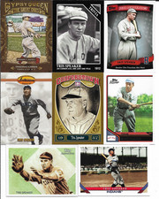 Tris Speaker 11 Card Lot with The Great Ones & Other Inserts NM