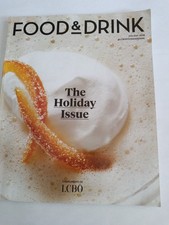 LCBO FOOD & DRINK HOLIDAY 2019 - THE HOLIDAY ISSUE. COVER BRANDY ALEXANDER
