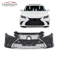 For 2016~2018 Lexus ES 350 ES350 to 19+ ES Style Front Bumper Kit + Sport Grille