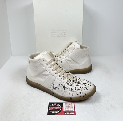 Size 43EU/10US - Maison Margiela GAT High Paint Splatter🎨 RARE