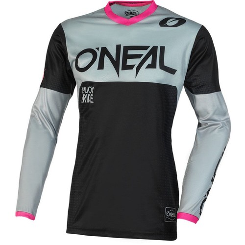 Oneal Element Racewear Black/Pink Cheap Discount MX Dirt Bike Kids Gear Set - Picture 3 of 7