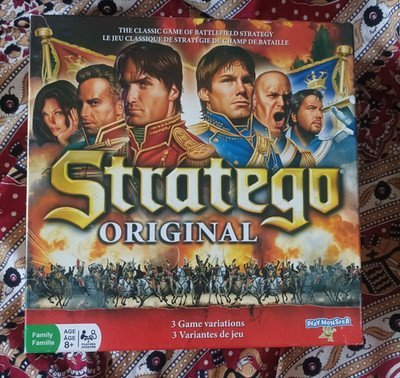 Stratego Original Brettspiel Strategie 2 Spieler Jumbo 2016 komplett Battlefield
