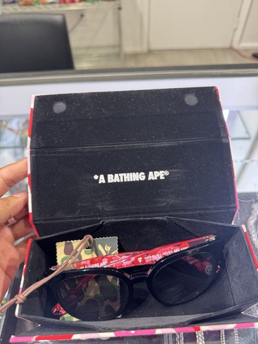 Bape Shark Sunglasses Pink - Picture 5 of 7