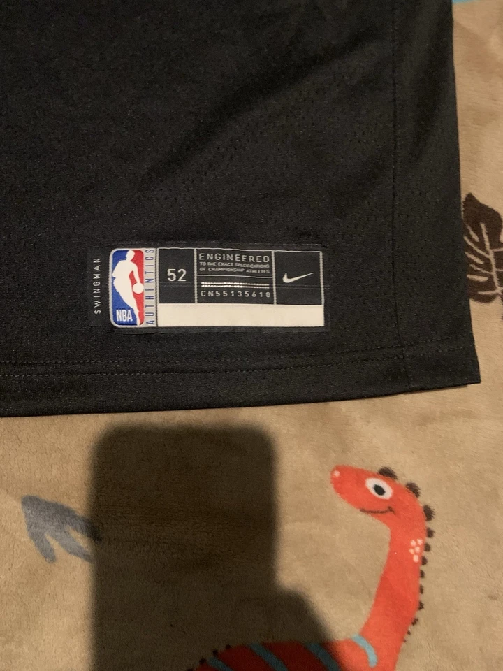 Camiseta Nike James Harden Brooklyn Nets ícone swingman NBA basquete tamanho 52 XL - Imagem 3 de 4