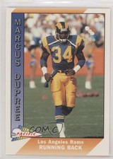 1991 Pacific Marcus Dupree #248 2p4
