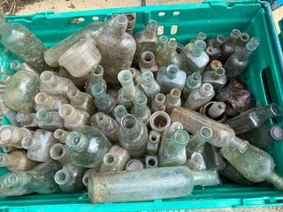 Job lot old bottles all sorts 1929/40 as dug