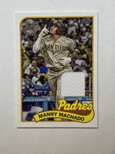 Manny Machado 2024 Topps 1989 Baseball 35th Series Two City Connect Patch