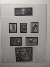 Uno New York 1993 - 1999 Lindner T Vordruckalbum, Wine Red