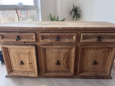 Solid Pine Wooden Sideboard