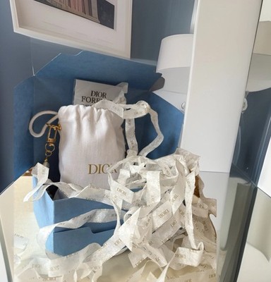 Dior Forever Cushion Powder Perfume Samples Dior Dust Pouch Tote Bag & Keychain
