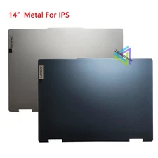14'' Lcd Back Cover IPS For Lenovo IdeaPad 5 2-in-1 14AHP9 14IR89 83DR Gray/Blue