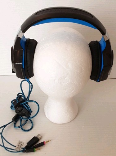 KOTION EACH G2000 Pro Gaming Headset w Mic PC PS4 Xbox One Nintendo Switch Used - Picture 3 of 8