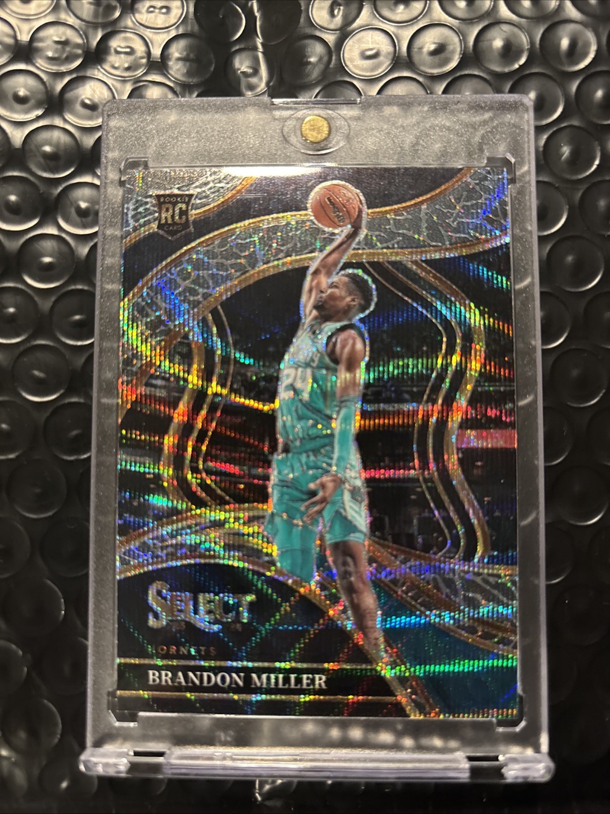2023-24 Panini Select - Courtside Brandon Miller #286 Elephant Prizm (RC)