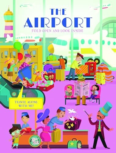 Airport (Fold Open and Look Inside): The airport by Books Yoyo (HB 2024) - Image 5