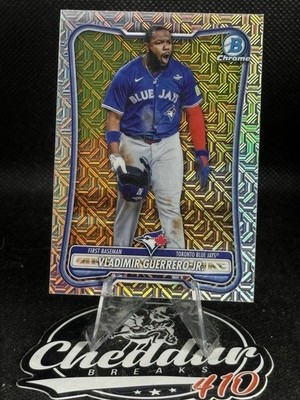 2026 Bowman Baseball Vladimir Guerrero Jr. Chrome Mojo Toronto Blue Jays Card 61