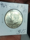 1964 Kennedy Half Dollar. Gorgeous Luster And Details! First Year Coin!