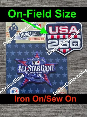 2026  ALL Star Patch baseball jersey patch + 250 USA Patch Philadelphia Phillies