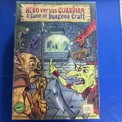 Hero versus Guardian: A Game of Dungeon Craft! Kickstarter Studio 9 Dice Cards
