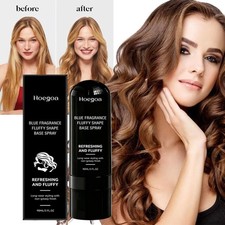 1-10X Fluffy Hair Shaping Spray, Peach Scented Volumizing and Setting Spray 90ml