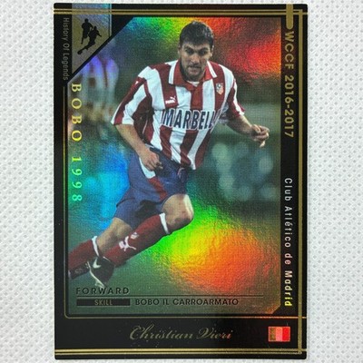 Panini WCCF 2016-17 Christian Vieri Atletico Madrid HOLE Italy Japan