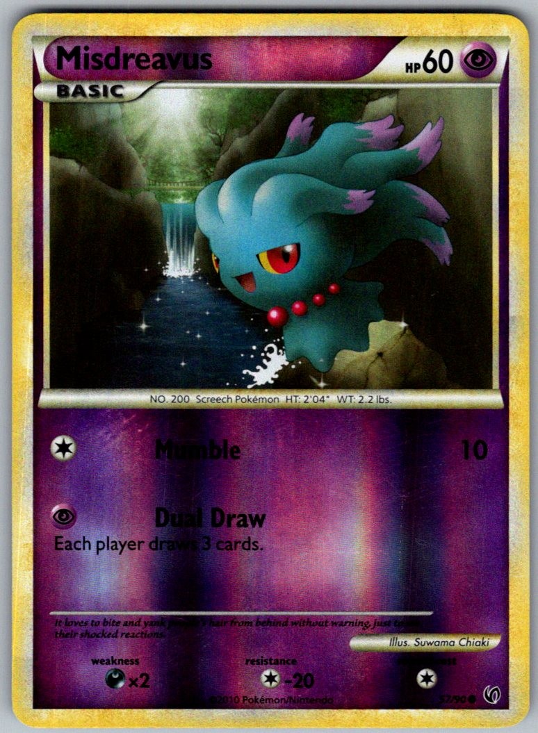 Misdreavus Common Undaunted 57/90 Reverse Holo LP