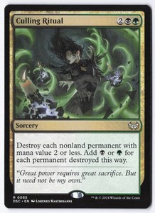 Mtg Culling Ritual | eBay