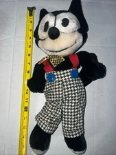 Vintage 1988 Applause Félix The Cat Plushie With A Bow tie