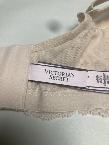 VS Bra Body By Victoria Unlined Demi Size 42 G - Picture 8 of 12