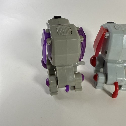 McDonalds Sega Robo Chi Haustiere 5 Stück Katze Hund Happy Meal Spielzeug 2000 Jahre LESEN - Bild 8 von 16